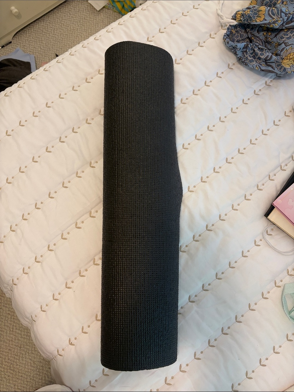 Black Foam Yoga Mat - Good condition